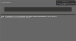 Desktop Screenshot of justinboot.com